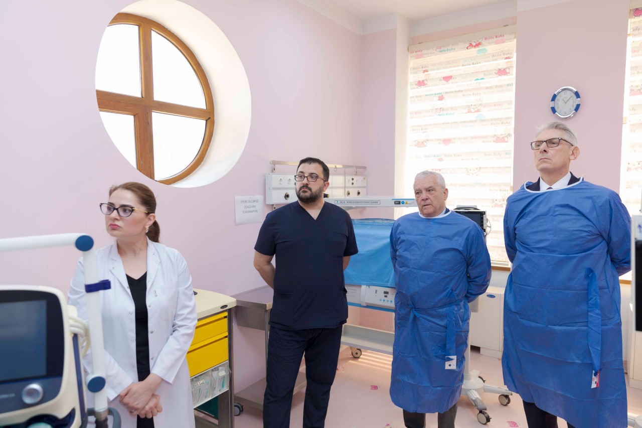 “Bambino Gesu” pediatrik xəstəxanasının nümayəndə heyəti ATU-da (FOTO/VİDEO)